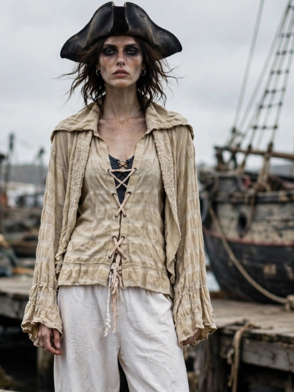 Lauren Vidal pirate shirt